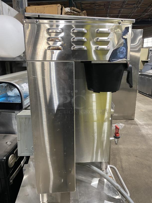 Curtis Thermopro TP2T16A3100 twin coffee brewer, stainless steel, with digital controls, coffee pots included, 220V 3 phase.