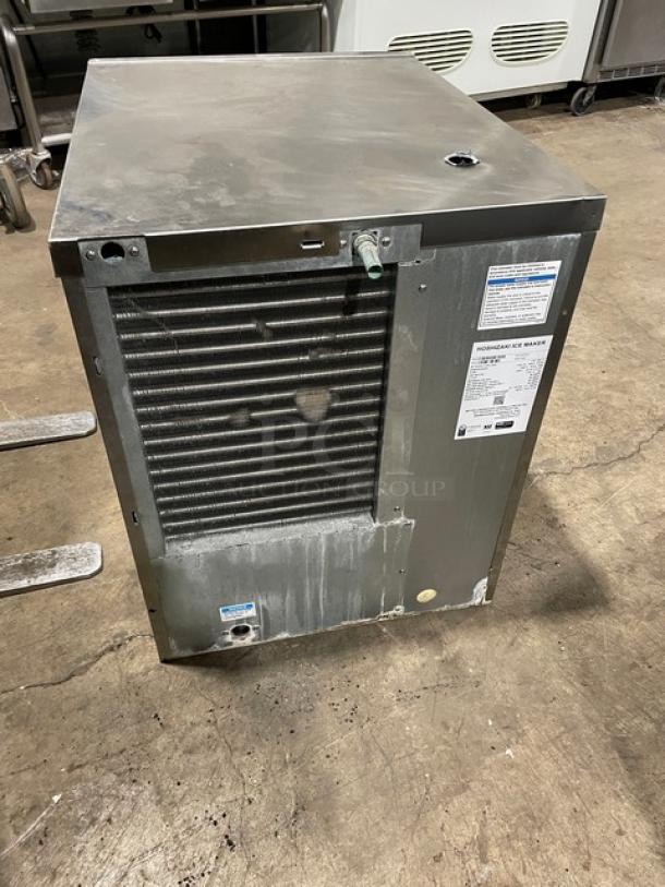 Hoshizaki KM-660MAJ ice machine head, stainless steel, air-cooled, Crescent Cube style, 115V, 1 Phase, Model: KM-660MAJ.