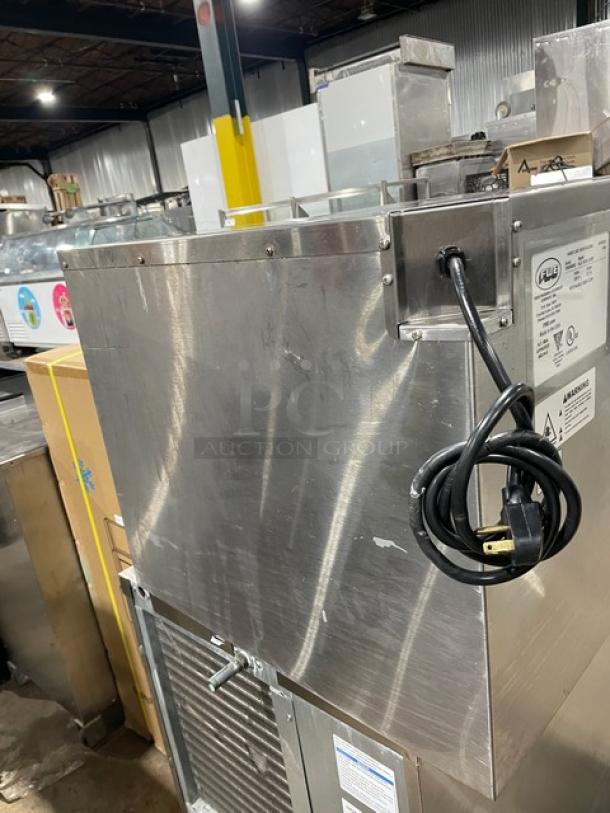 FWE Handy Line HLC-1826-3-CHP stainless steel 3-pan heated cabinet. Electric, insulated, 120V, commercial grade.