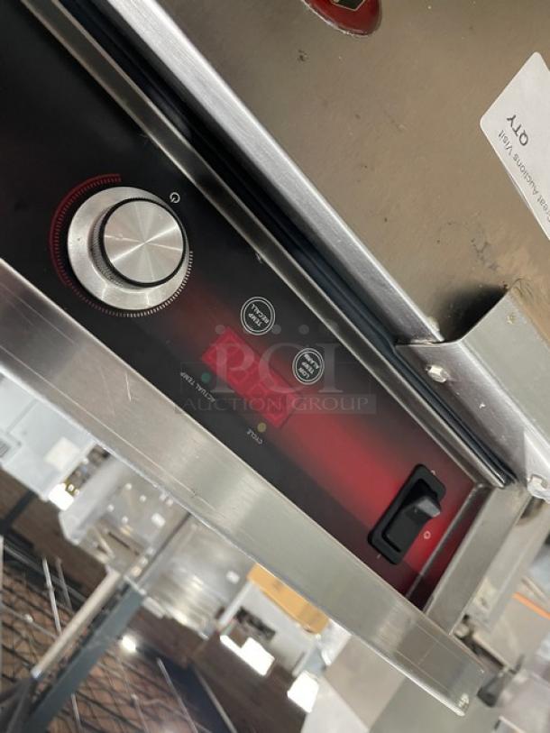 FWE 2019 Handy Line Series 3-Pan Heated Cabinet, Model HLC18263CHP, stainless steel, electric, digital controls, 120V.