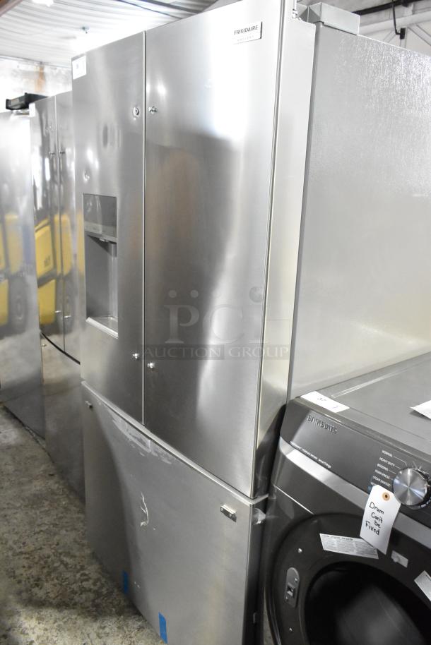 Brand new 2025 Frigidaire GRFS2853AFL French door refrigerator with freezer, 115V, 1 phase, scratch and dent condition.