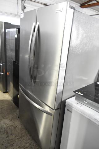 BRAND NEW 2025 Frigidaire FRFN2813AF4 French Door Fridge, scratch and dent, 115V, 1 Phase, stainless steel finish.