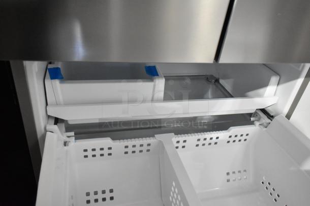 Brand new 2025 Frigidaire FRFN2813AF4 French door refrigerator, scratch and dent, with freezer, 115 volts, 1 phase.