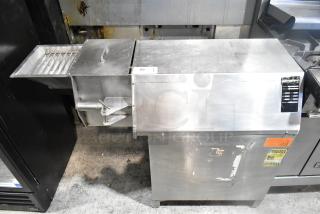 C65-8 Commercial Unit, 230 Volts, 3 Phase, stainless steel, visible labels indicate phase details, used condition.