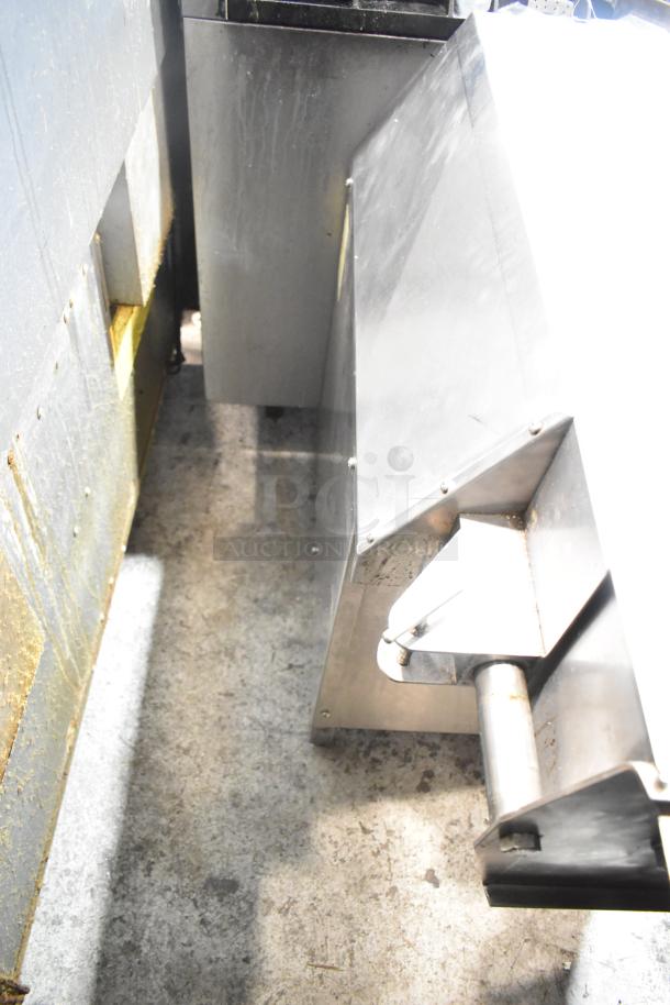 C65-8 Commercial Unit, 230 Volts, 3 Phase, stainless steel, model C65-8, visible wear, sturdy construction.