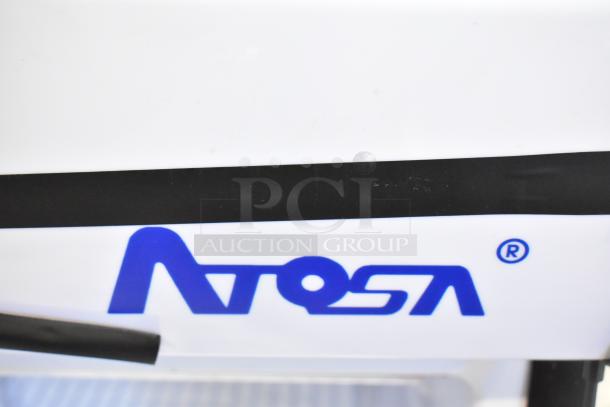 Atosa CTD-3ST mini cooler merchandiser, single door, 115V, with Atosa logo shown.