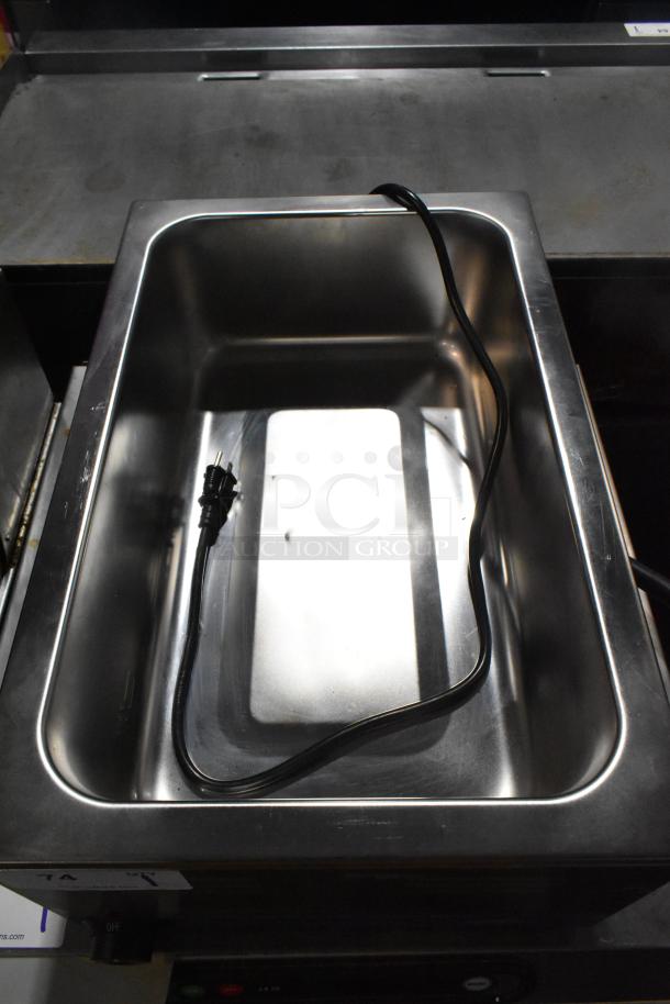 2025 Rocket Cooking RC-ENFW1204CK commercial countertop food warmer, stainless steel, 120 volts, 1 phase, excellent condition.
