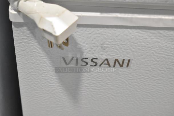 Brand new Vissani HMCF7W5 chest freezer, 7.0 cu. ft., manual defrost, 115V, scratch and dent condition.