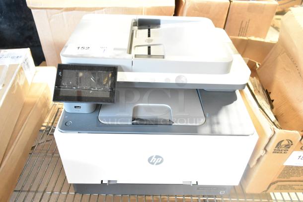 HP Color LaserJet MFP 3301sdw Scanner Copier Printer in good condition, touchscreen, model label visible.
