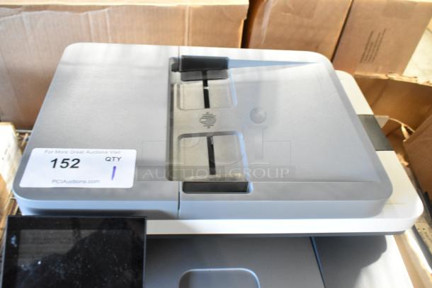 HP Color LaserJet MFP 3301sdw printer, scanner, copier in good condition. Auction tag: 152, QTY 1, from PCI Auctions.