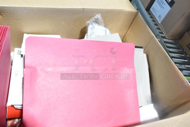 Box of 31 new mixed items including Purell hand sanitizer and Diversey grout rejuvenator. Some scratch and dent.