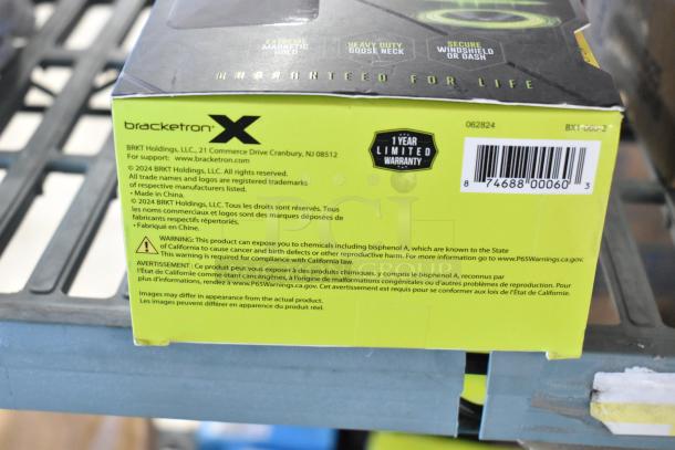 Bracketron Magalign X Pro Window and Dash Flex Magnetic Mount box, new with labels, 1-year warranty, minor scuffs.