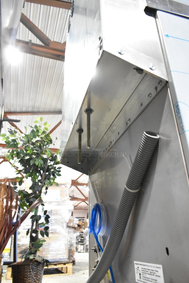 BRAND NEW 2024 Noble 495NODTVL1 ventless dishwasher, stainless steel, high temp, scratch and dent, 208-240V, 1 phase.