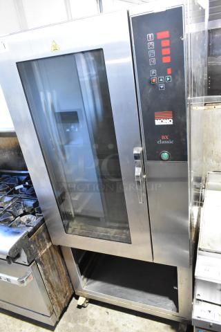 Mono FG180C-UZ52 BX Classic commercial convection oven, electric powered, 308 volts, 3 phase, glass front, in used condition.