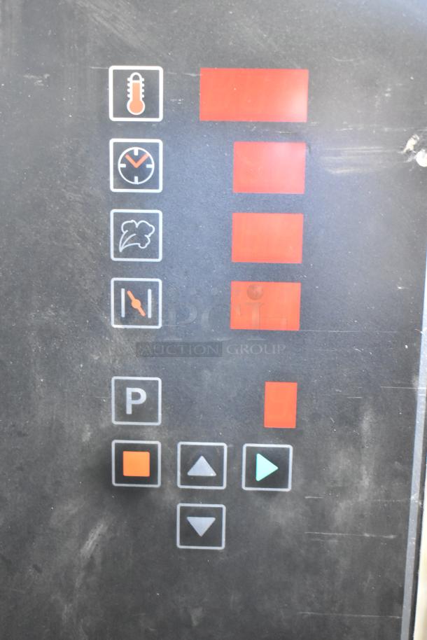 Mono FG180C-UZ52 BX Convection Oven control panel with intuitive icon buttons for precise electric oven settings.