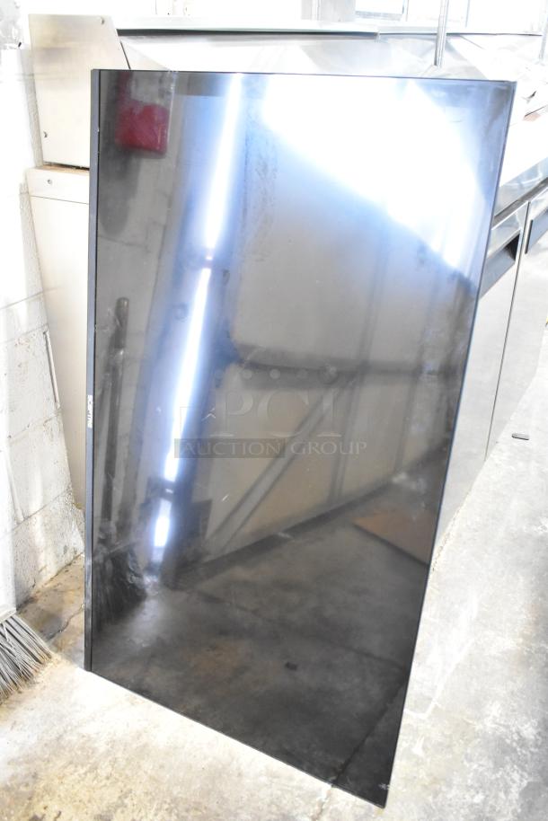 Three flat-screen televisions including Sceptre TGTV83BF, upright, in used condition. Buyer must pick up.