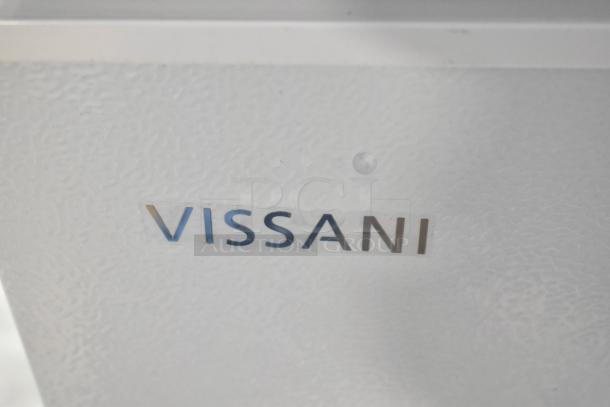 2025 Vissani HMCF7W5 7.0 cu. ft. Manual Defrost Chest Freezer, 115V, 1 Phase, Vissani logo visible.