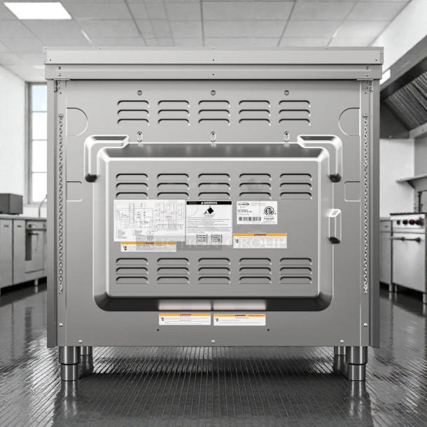 KoolMore KM-FR36EE-SS 36" professional electric range, stainless steel, UL certified, new, original box, with legs.