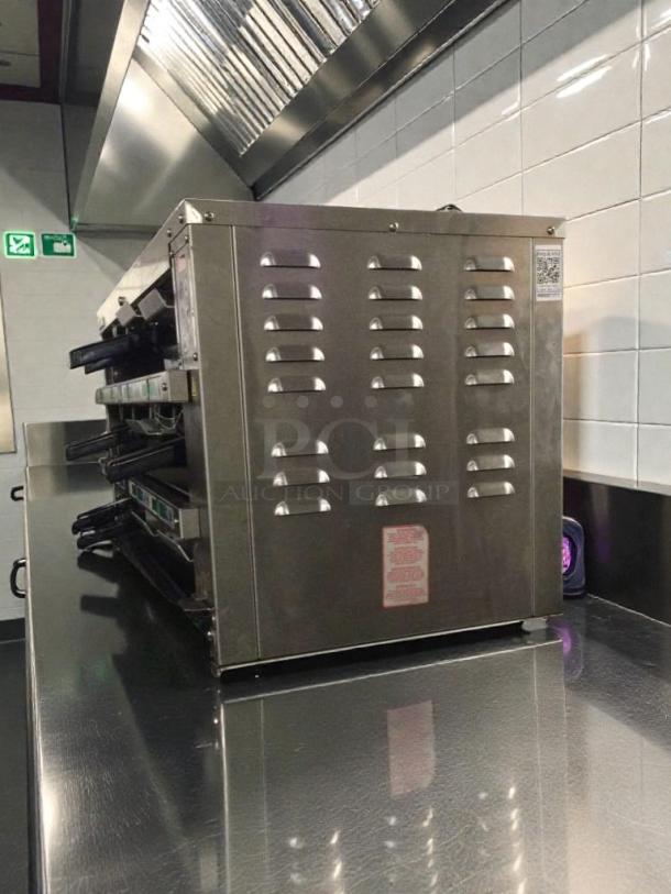 Prince Castle EHB34-2 Extended Hold Bin, 208-240V, stainless steel, high-grade condition, fully tested and functional.