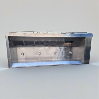 "CaptiveAire 12.5 ft stainless steel Commercial Type I kitchen exhaust hood, premium condition, fully tested."