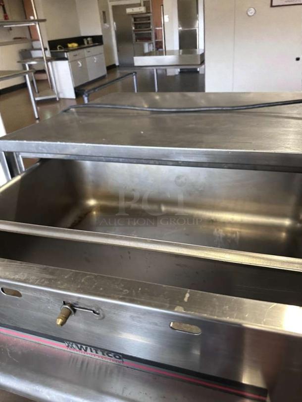WITCO Commercial Double Drawer Warmer, stainless steel, top-tier condition, NSF listed, fully tested, model WIT-M-WARM-0489.