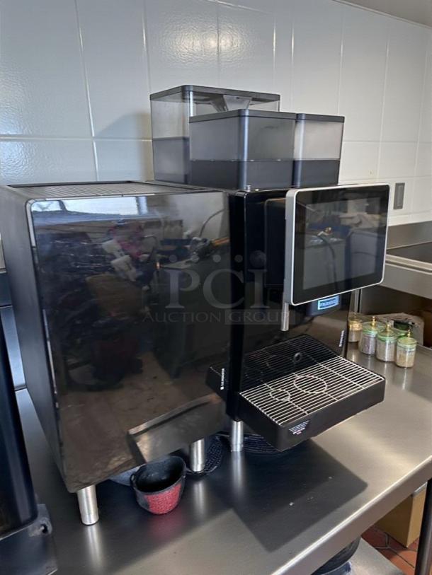 Franke A1000 commercial coffee machine, brand new, automatic espresso, touchscreen, UL/NSF listed, model FCS4050.