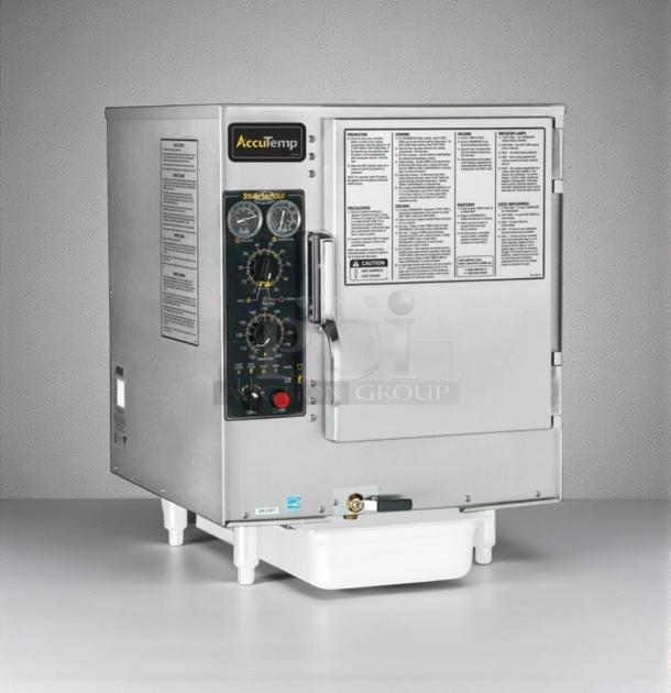AccuTemp Steam ‘N’ Hold countertop steamer, model S62083D10031200, in pristine condition, fully tested and working.