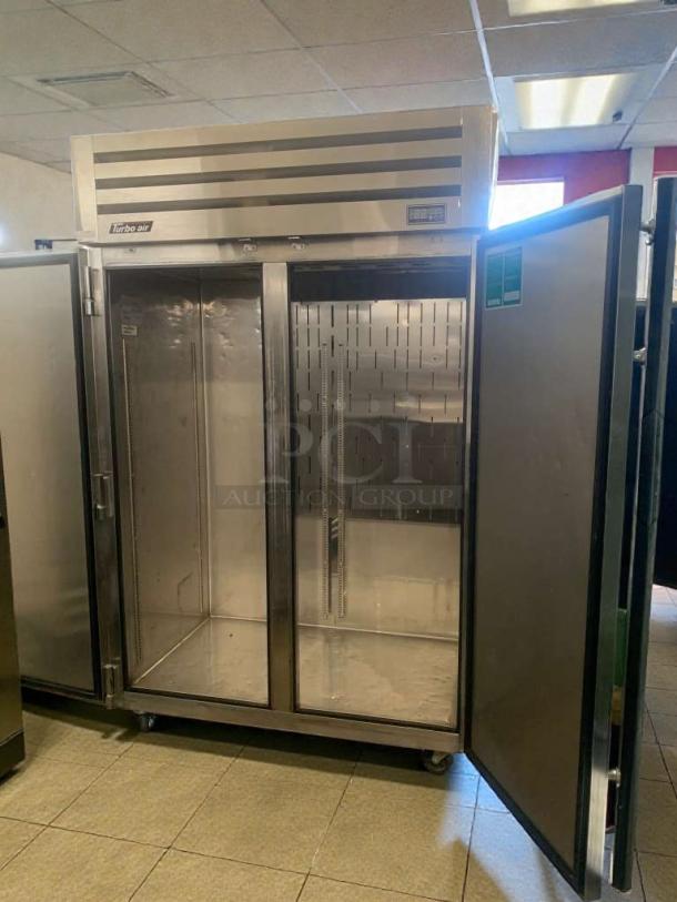 Turbo Air PRO-50F commercial 2-door reach-in freezer in premium condition, 115V, fully tested and working.