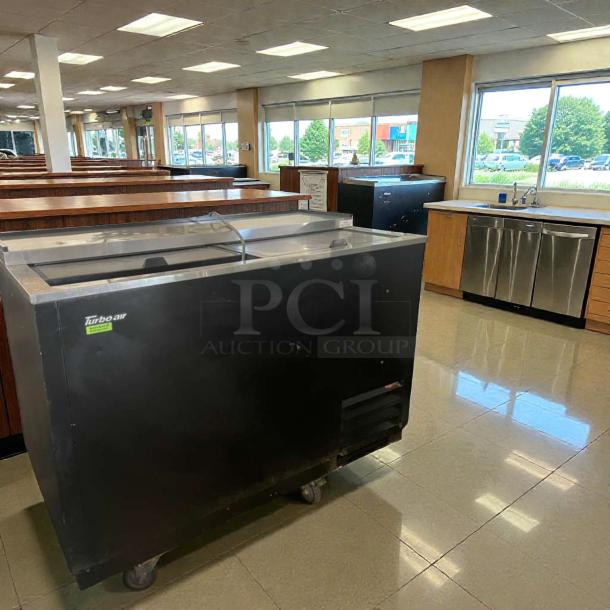 Turbo Air TBC-50SB-N6 back bar bottle cooler in high-grade condition, 115V single phase, fully tested and working.