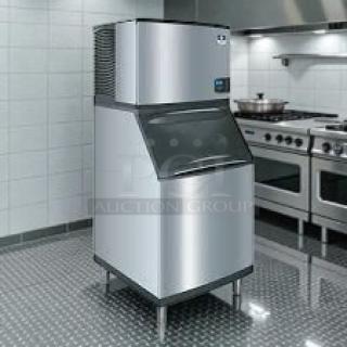 Manitowoc IY0906A-261 commercial ice maker in exceptional condition; 208-230V, single phase, fully tested and working.