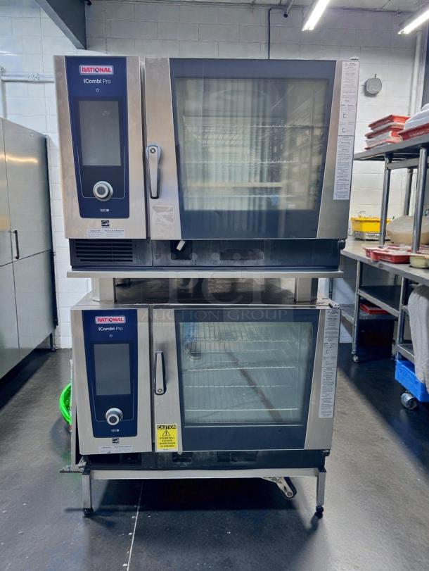 Rational iCombi Pro commercial combi oven in excellent condition, electric, UL listed, fully tested. Made by Rational AG, Germany.