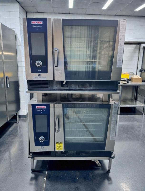 Rational iCombi Pro commercial combi oven, electric, excellent condition, fully tested, UL Listed, model by Rational AG Germany.