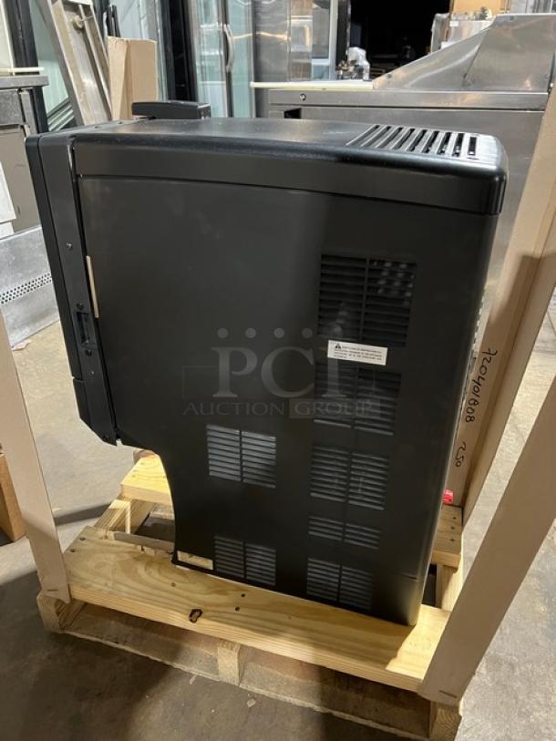 Cornelius Nitropro Mini Series Black Cold Brew Dispenser, Model NITROPRO MINI 2290, new condition, 115V, countertop design.