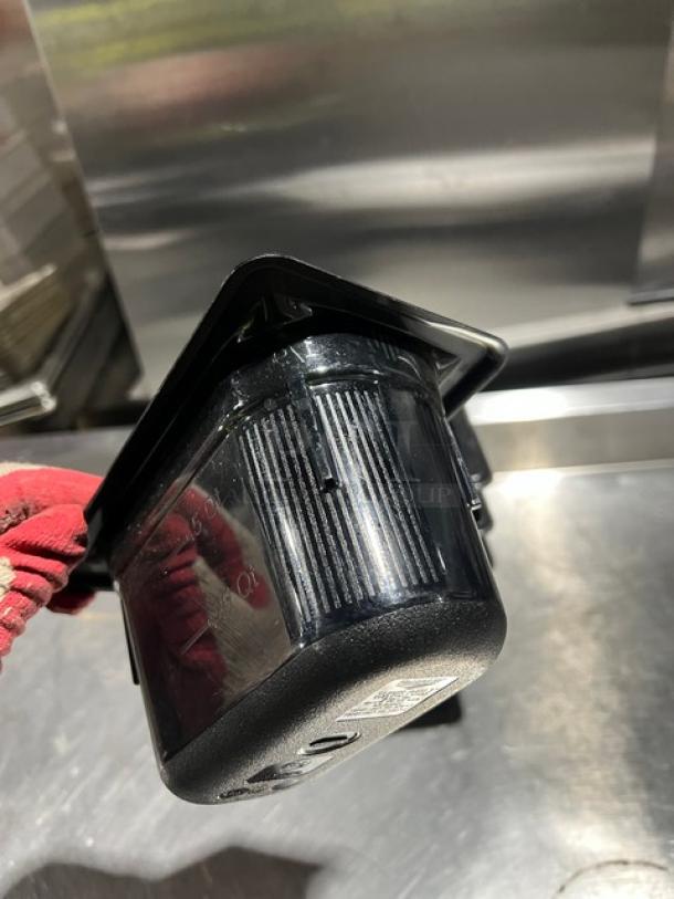 Vollrath Super Pan 3 Series 1/9-size, 4" deep black food pan, model 90944. Excellent condition, commercial grade.