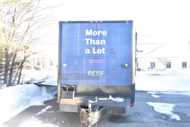 Southern Dimensions Shell Food Trailer, ready for custom equipment, includes Kenmore chest freezer and Sub Zero insulation. Clear title.