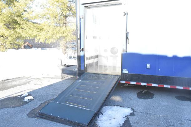 Southern Dimensions Shell Food Trailer with ramp, ready for equipment. Includes Kenmore chest freezer, Sub Zero insulation. Clear title.