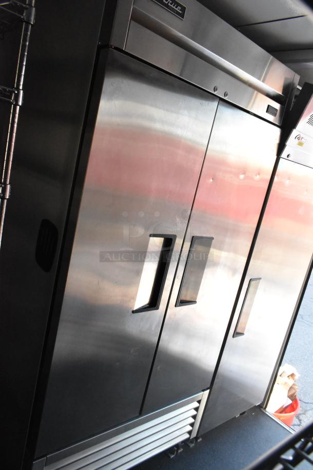 Unbranded fully outfitted trailer with True merchandiser appliances. Includes freezer and cooler. Ideal for ghost kitchen.