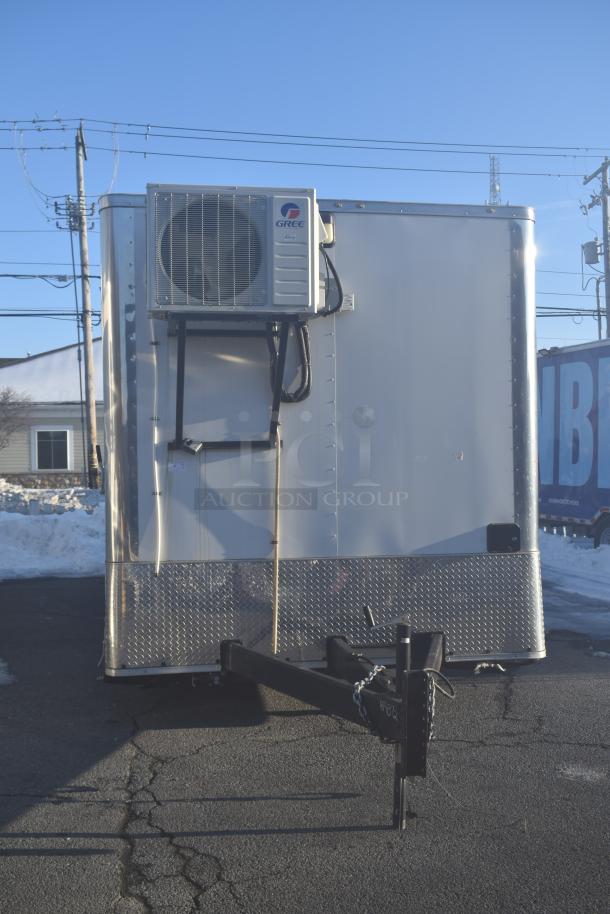 Brand new 2021 Nationwide 24' shell food trailer, ready to outfit. Features Gree AC system. Sold with clear title.