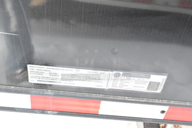 New 2021 SDG 24' cold food & beverage trailer, fully equipped with Turbo Air Coolers, freezers, sinks, POS, AC. Clear title.