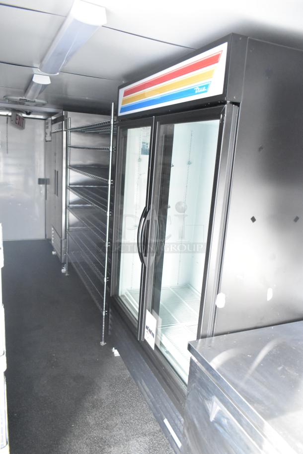 2021 Southern Dimensions 8.5' x 24' cold food trailer; True cooler, shelving, clean interior, excellent condition.