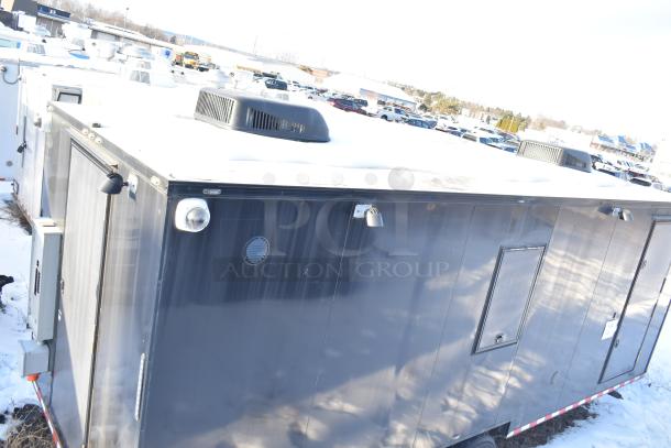 2021 Southern Dimensions 8.5' x 24' mobile cold storage trailer in near-new condition. Features include True coolers, Turbo Air freezers, HVAC, and security. Tandem axle.
