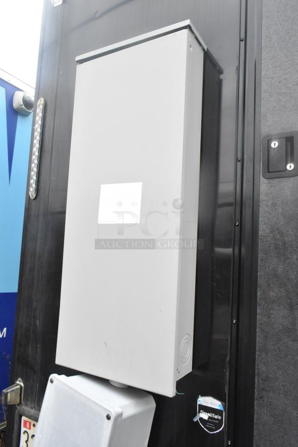 Southern Dimensions 24' cold food and beverage trailer, features Norlake and Turbo Air coolers, freezers, sinks, wire shelving.