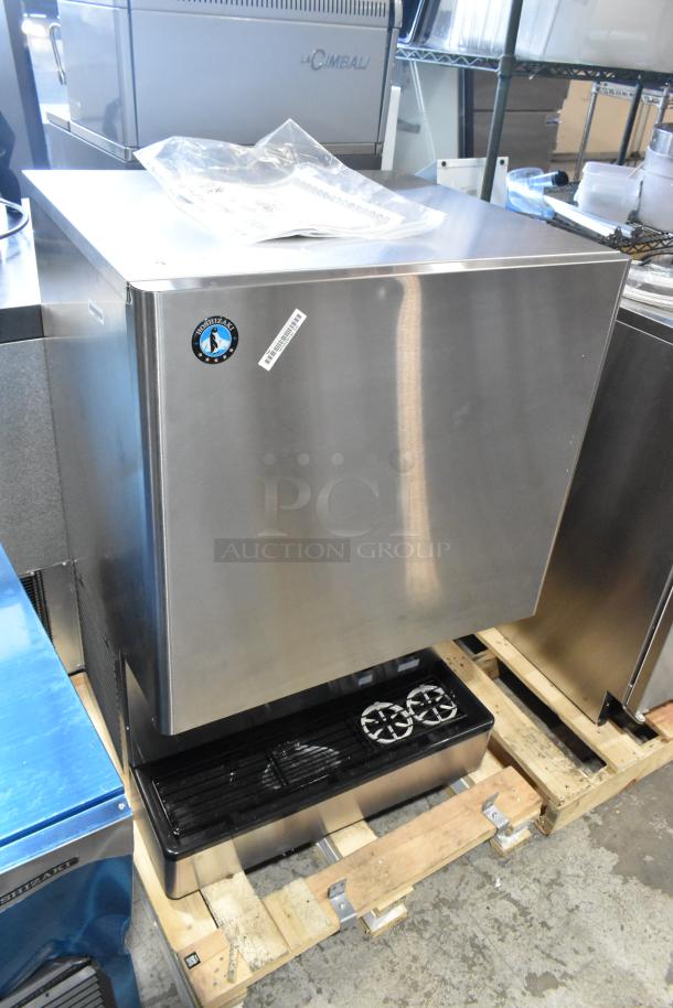 Brand new 2026 Hoshizaki DCM-500BAH-OS countertop water & nugget ice dispenser, 40 lb storage, stainless steel, 115-120V, 1 phase.
