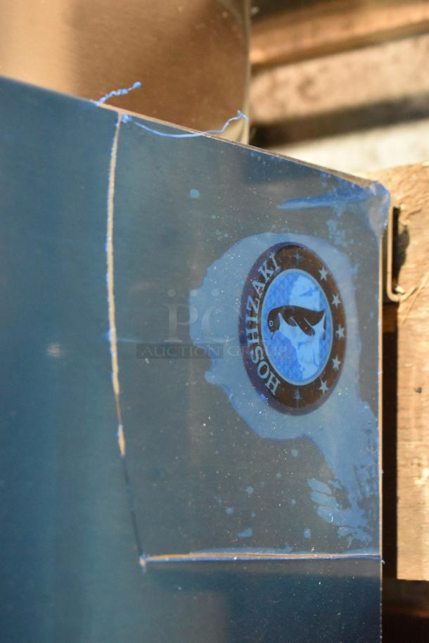 Brand new Hoshizaki UR36B commercial single door undercounter cooler, 115 volts, 1 phase, featuring the Hoshizaki logo.