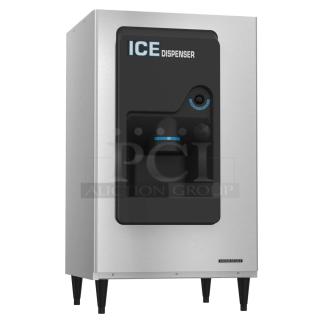 Brand new 2025 Hoshizaki DB-200H ice dispenser, 200 lb storage, 115V, 1 phase, commercial model with bucket fill feature.