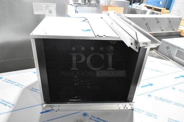 Brand new Hoshizaki URC-5FZ commercial ice machine compressor, 115V, 1 phase. Silver casing. Suitable for remote installation.