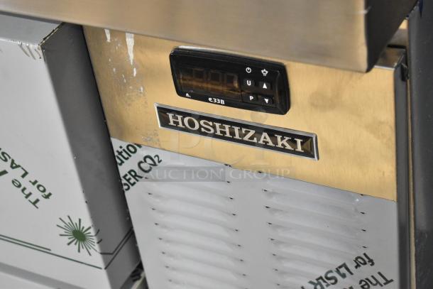 BRAND NEW 2026 Hoshizaki CR98A Commercial Chef Base, 4 Drawers, 115V, 1 Phase, with control panel and Hoshizaki logo.