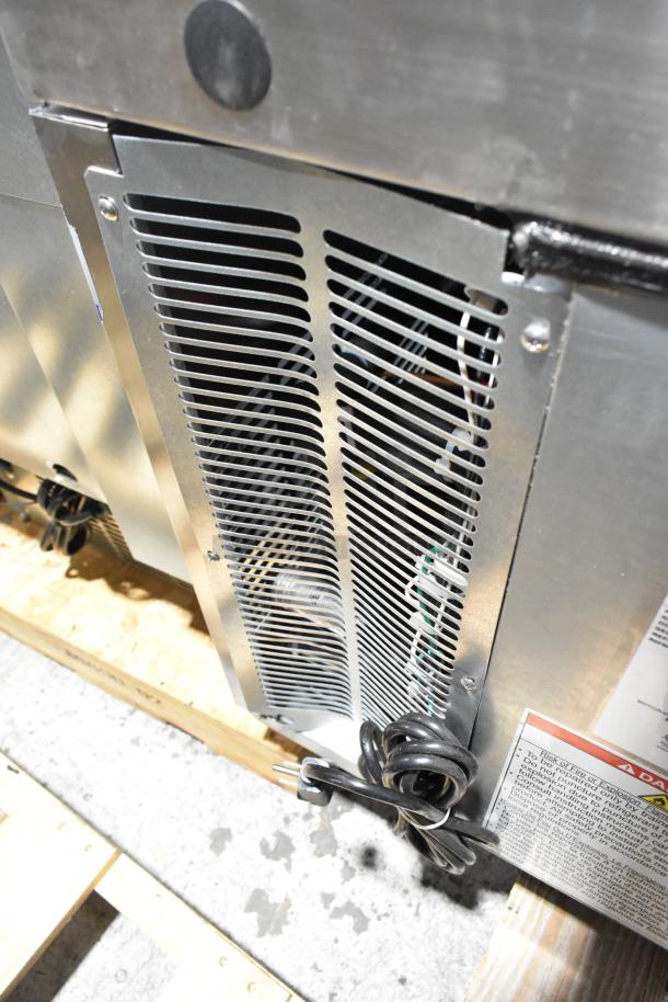 Brand new 2026 Hoshizaki CR98A commercial chef base, 115V, 1 phase. Features four drawers, durable metal construction.