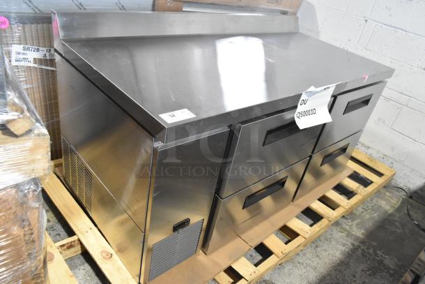 Brand new 2026 Hoshizaki Steelheart 4 Drawer Work Top Cooler, model WLR67B-D4, 115V, 1 phase, stainless steel.
