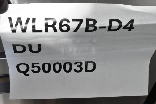 Brand new Hoshizaki CR98A Steelheart cooler, model WLR67B-D4. Features: 4 drawer, 115V, 1 phase. Marking: Q50003D.